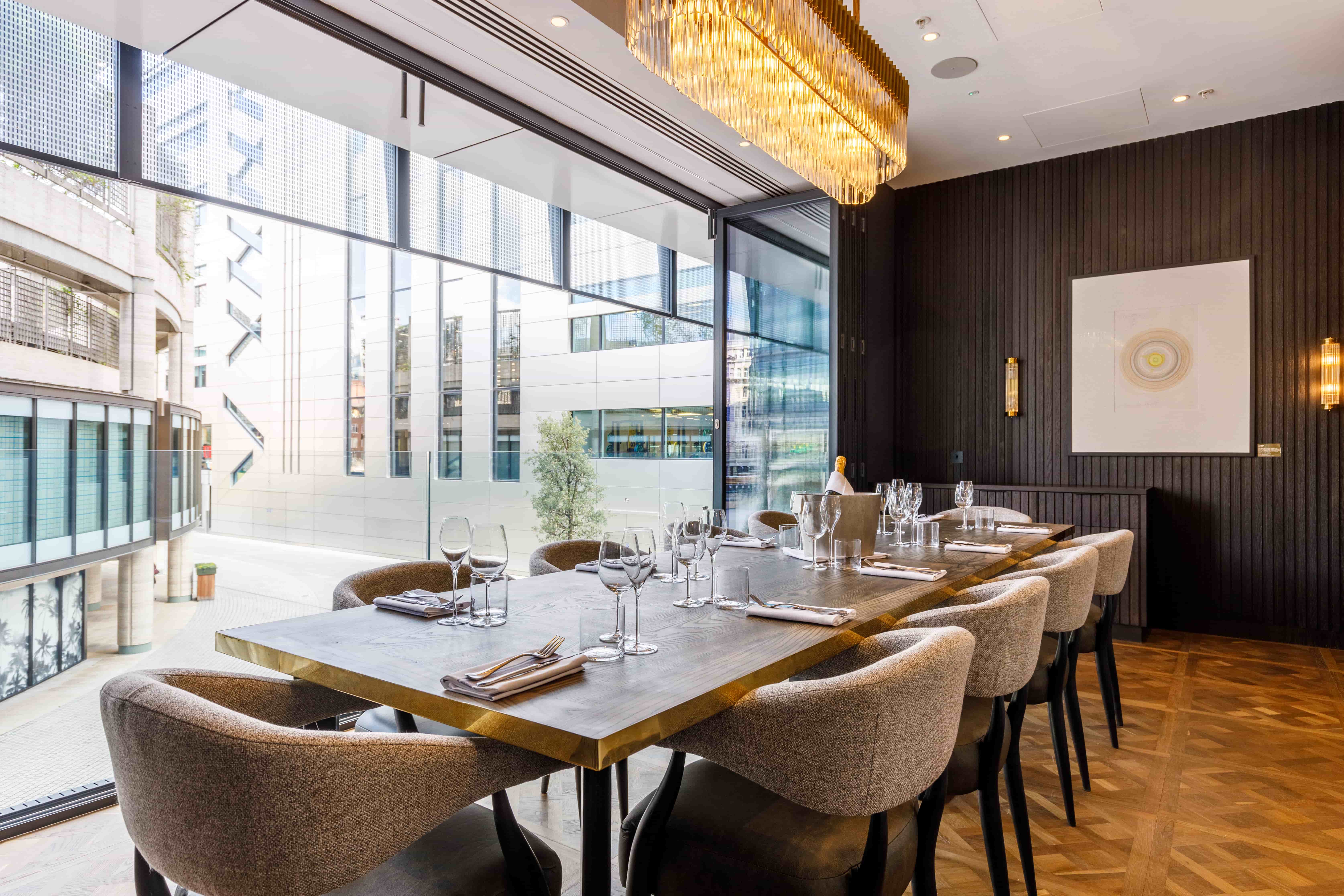 Restaurant interior
